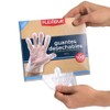 Flexidur | 400 Guantes Desechables Degradables, pack 4 x 100