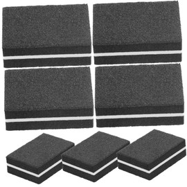 WOONEKY Dual Sided Mini Block Nail File Set 50 Pcs Sponge Sanding Grinding Nail Files