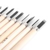 10Pcs Carving Knife Rubber Stamp DIY Stickers Engraving Pen Art