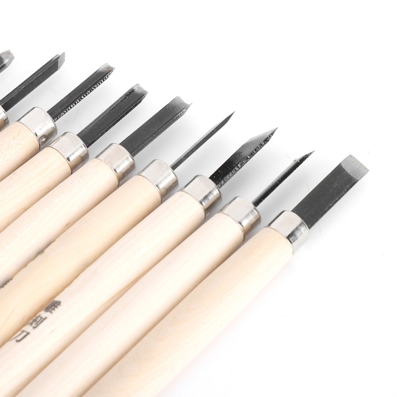 10Pcs Carving Knife Rubber Stamp DIY Stickers Engraving Pen Art