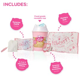 Kitten Catfé Purrista Dolls Series #2-12 Different Purrista Girls to Collect! Each Comes Individually Blind Packed in Its Own Coffee Cup, Which One Will You Get?