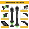 Caulking Tool 5 in 1 Caulk Remover, Silicone Caulking Grout