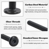M5 Rounded Head Screws with Hexagon Socket 304 Stainless Steel