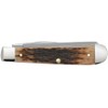 Case Amber Bone SS Trapper - Cuchillo de bolsillo