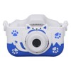 Kids Camera Small Portable Blue Children's Cute Cartoon Fox Shape