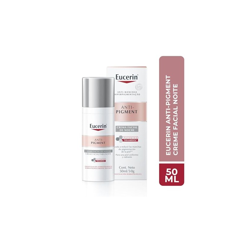 Eucerin Anti-Pigment Crema Facial de Noche 50 ml con Thiamidol