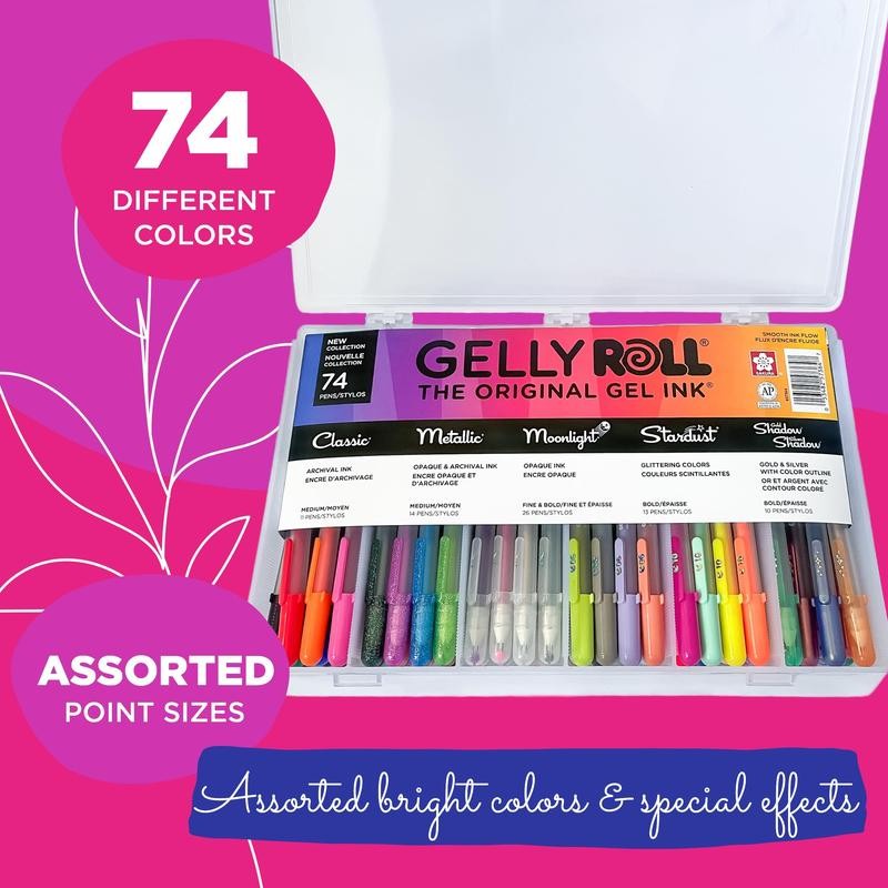 SAKURA Gelly Roll Gel Pens Gift Set, Smooth Gel Ink