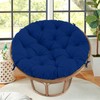 PRIMEPATIO Papasan Chair Cushion Outdoor, Round Papasan Cushion Indoor with