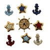 Buttons Galore - Juego de 6 botones náuticos surtidos para