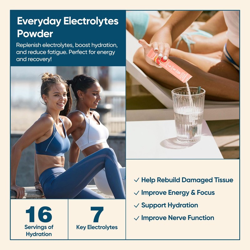 Venture Pal Sugar Free Electrolyte Powder Packets-Grapefruit