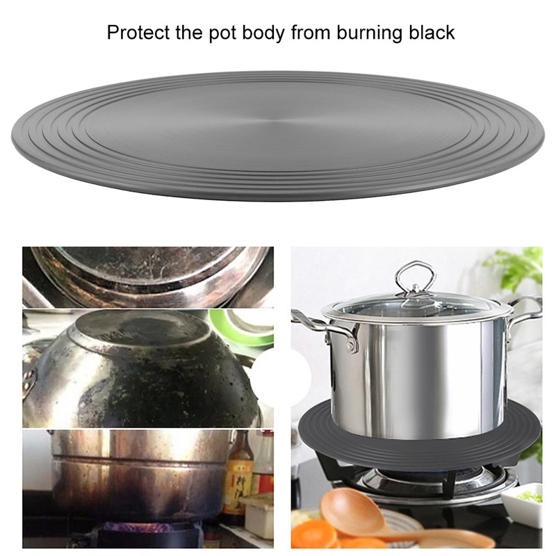 Round Fast Defrosting Tray Multifunctional Thawing Heat Diffuser Plate for