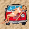 Balvi Beach beach towel or swimming pool towel. Retro and