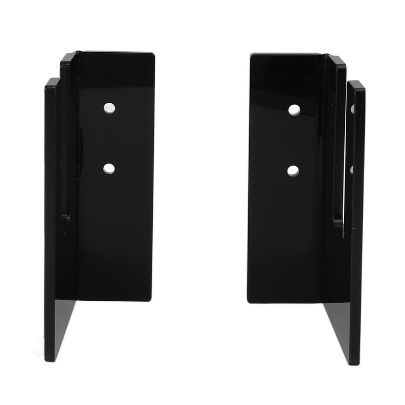 4Pcs Black Acrylic Skateboard Wall Mount Rack Skateboard Wall Hanger
