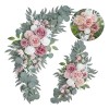 2pzs Pequeños Ramos Flores De Arco De Boda Flores Guirnalda