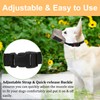 Dog Muzzle Soft Mesh Muzzle - Adjustable Breathable Dog Muzzle,