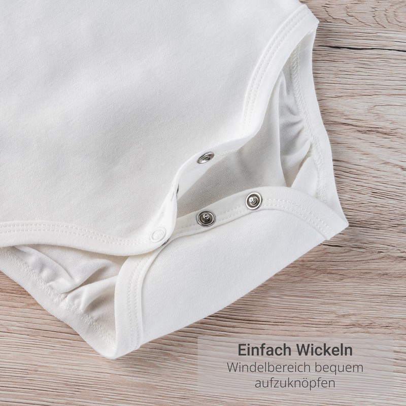 LaLoona Short-Sleeved Bodysuit Pack of 3 - Set of Baby