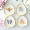 Something Different Wholesale Set of 4 Floral Bug Trinket Dishes
