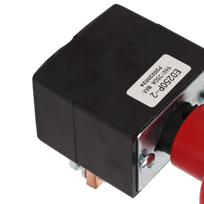 Emergency Stop Switch, 96V 250A Metal Alloy ED250P-2 Replacement with