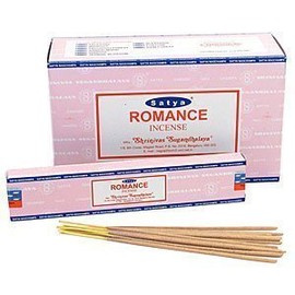 Satya Nag Champa Incense Sticks Pack of 12 x 15grm - Romance
