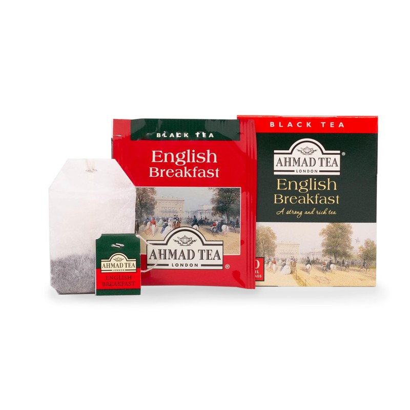 Ahmad Tea English Breakfast Tea, 20-Count Boxes (Pack of 6)