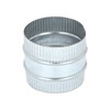 PATIKIL 3 Inch Duct Connector Coupling, Galvanized Steel Straight Dryer