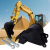 Yeipower Mini Excavator Bucket Attachments - 200mm Backhoe Bucket Mini