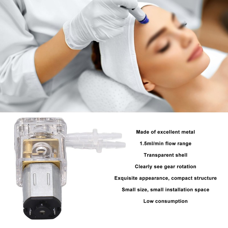 Micro Peristaltic Pump Flow Metering Measuring Metal Titration Self Priming