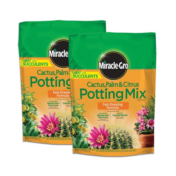 Miracle-Gro Miracle-Gro Cactus, Palm and Citrus Potting Mix, for Indoor