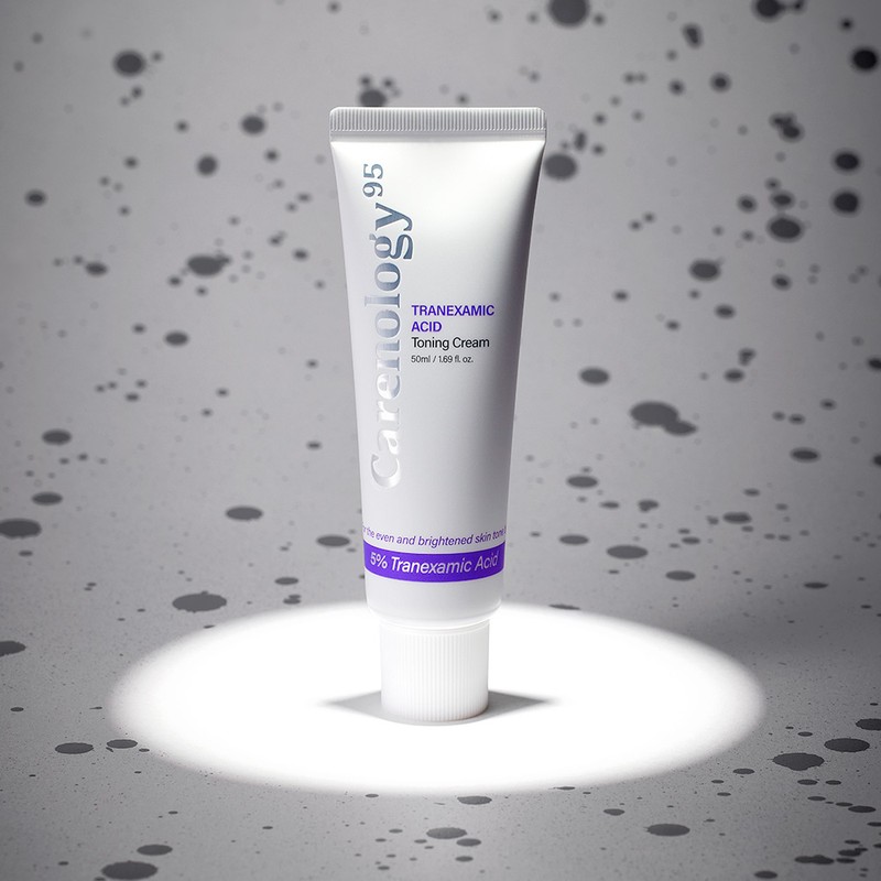 케어놀로지 트라넥사믹애씨드 5% 토닝 크림 50ml / 물광토닝 / 백옥