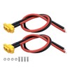 2Pcs Amass XT60E-M Plug Male Battery Connector Mountable Pigtail Cable,XT60