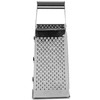Cheese Grater, Stainless Steel, 4-Sided Square Grater & Kitchen Grater,