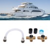 RV Water Heater Hose Kit, Bypass Winterizing Made Easy with