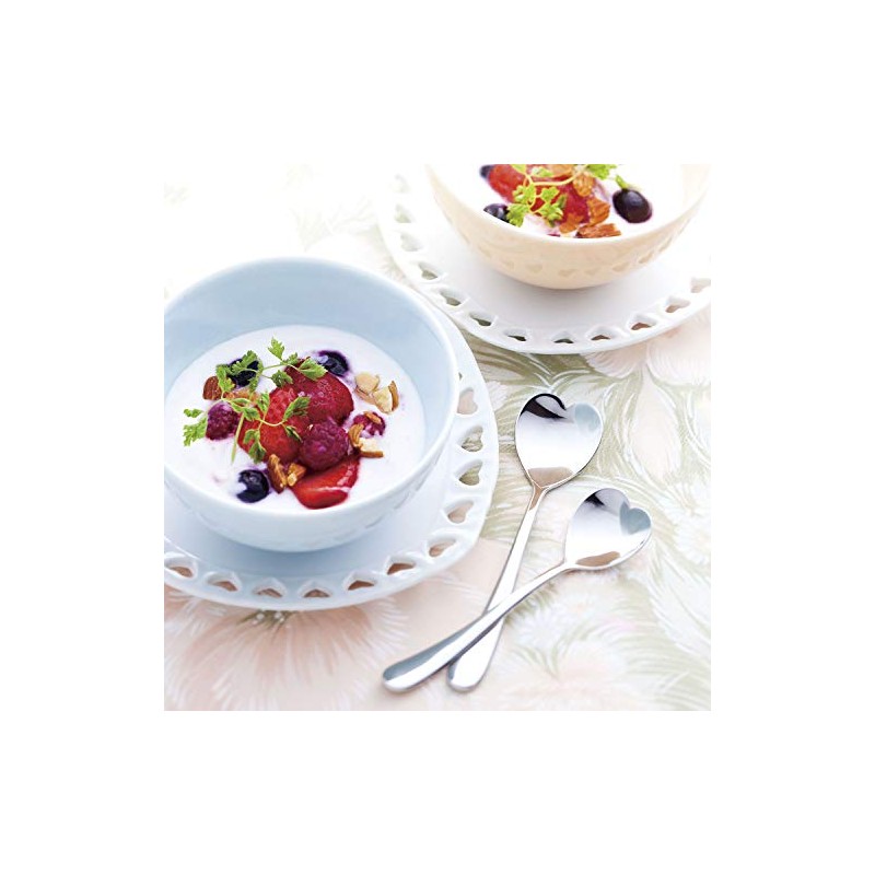 Nagao Tsubamesanjo Children's Collection Heart Spoon, Made in Japan