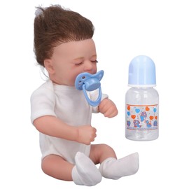 First Baby Doll 12in Safe Soft Silicone Lively Vivid Cute Baby Boy Stimulate Imagination Creativity Soft Baby Doll
