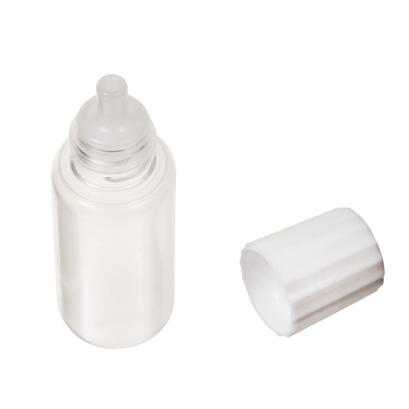 Natural Cosmetics Laboratory Dropper Type Eyedropper Bottle, Refill Container, Translucent,