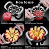 DOETYD Apple Corer & Slicer,Stainless Steel Apple Cutter Apple Slicer