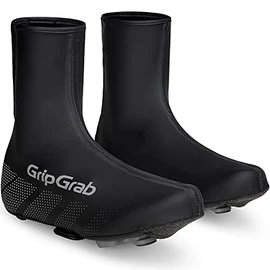 GripGrab Unisex Gripgrab Ride Waterproof Overshoes Windproof Lightweight Tear Resistant Bike Ref Shoe Covers Cycling, Black, L EU 42-43 UK 8.5-9.5
