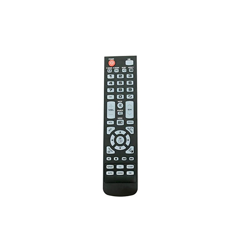 Remote Control Replacement for Element TV ELEFW195 ELEFT222 ELEFW247 ELEFW248