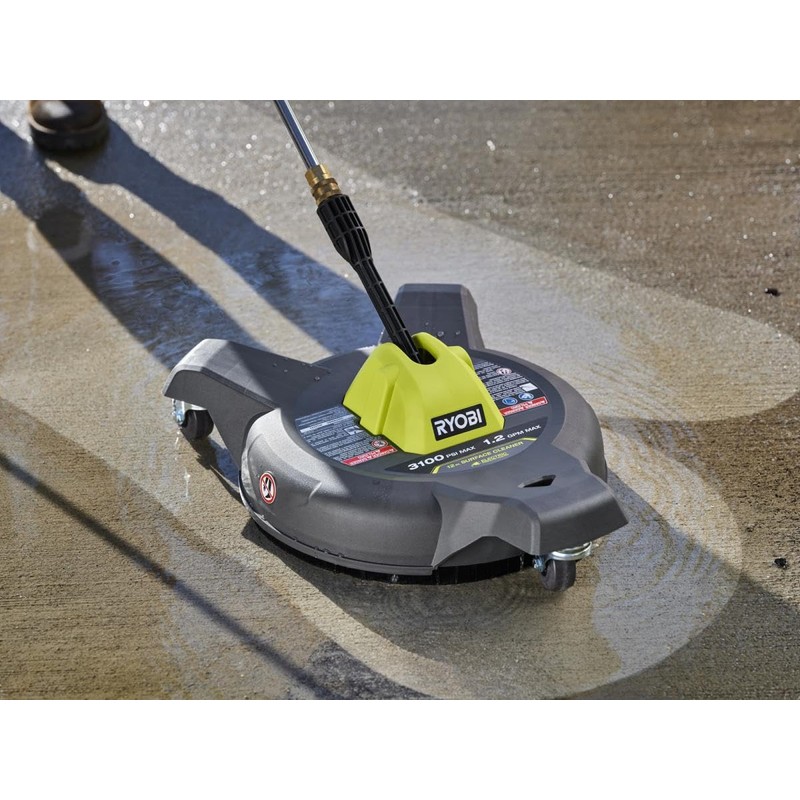 12 in. 3100 PSI Electric Pressure Washer Surface Cleaner with