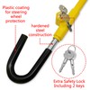 KAYCENTOP Car Steering Wheel to Brake Pedal Lock Auto Security