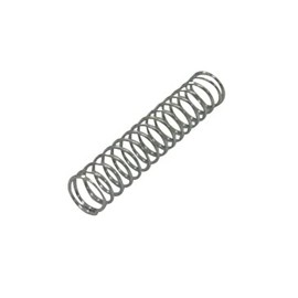 Compression Spring Size: Outer Diameter 0.2 inches (5 mm), Wire Diameter 0.02 inches (0.4 mm), Length 1.0 inches (25 mm), Uniqlo Plating, Pack of
