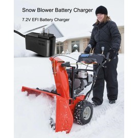 Snow Blower Battery Charger Fit for Ariens ST28DLE ST36DLE Pro 28 36 Hydro Deluxe 30 Platinum SHO 24, 7.2V Power Adapter Cord Replace 05079500