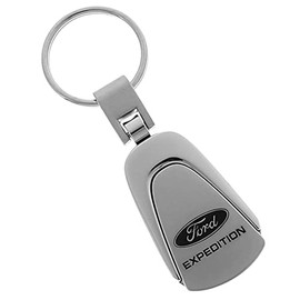 Au-TOMOTIVE GOLD Tear Drop Key Chain for Ford Expedition (Chrome)