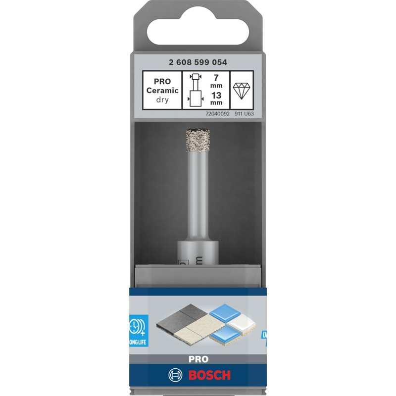Bosch 1 x PRO Ceramic Drill Bit Set for Drills
