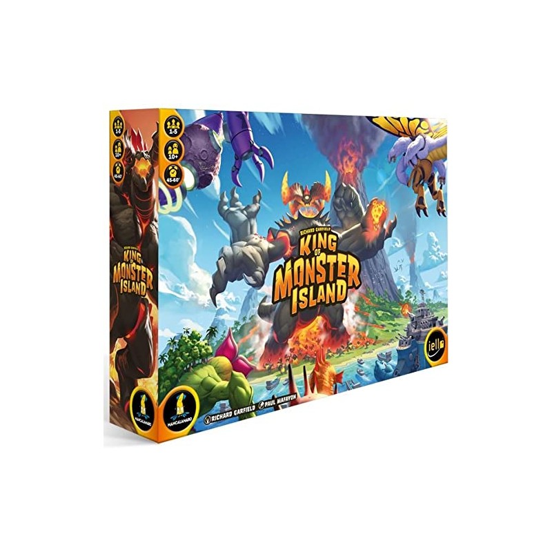 Mancalamaro King of Monster Island Italian Board Game