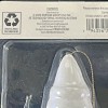 Target 5" NEW 3 Ornaments White & Gold Christmas Tree