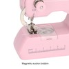 Handheld Sewing Machine Pink Household Small Portable Electric Double Thread
