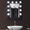 Tangkula Hollywood Makeup Vanity Mirror W/Light Tabletops Lighted Mirror Dimmer