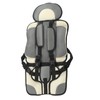 Children Safety Seat Simple Car Portable Seat Foldable Adjustable Strap