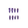 SINHOT Stiletto Press on Nails Long - Purple Ombre Fake